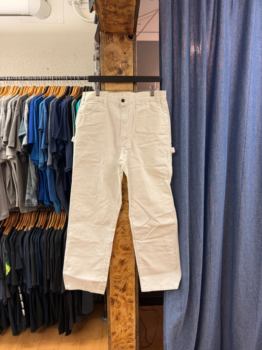 Vintage sherwin Williams/dickies white straight leg jeans - 34