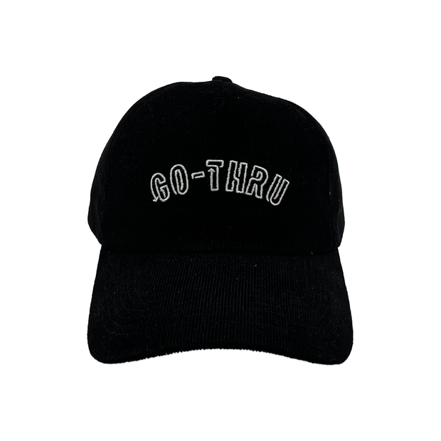 Gothruvintage Corduroy Black Hat