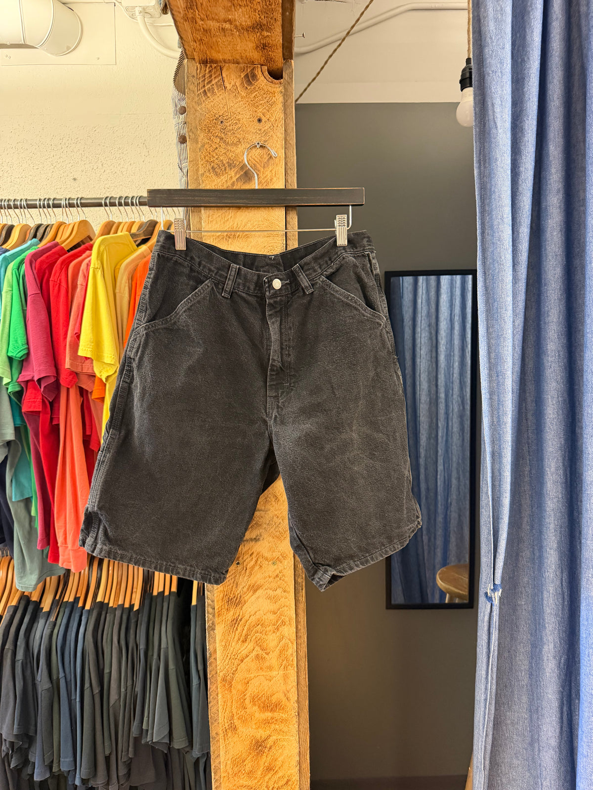 Vintage wrangler black jorts - 30