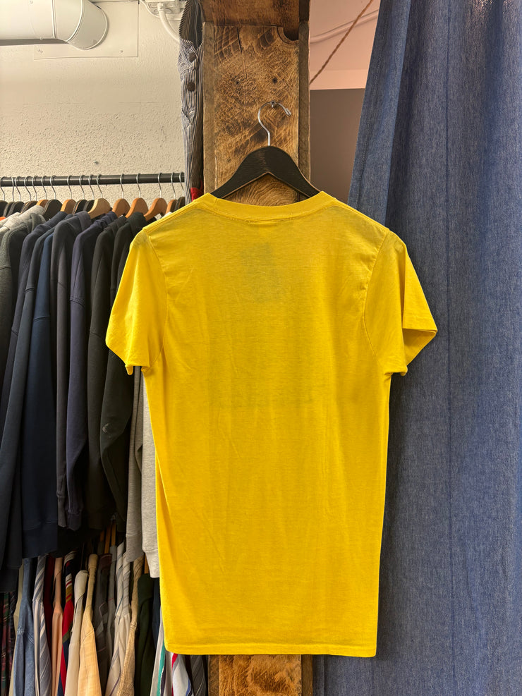 Vintage 1977 National Order of the Arrow Conference Yellow T-Shirt - XL