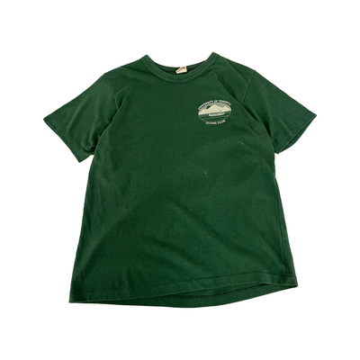 Vintage University Of Toronto Outing Club Green T-shirt - L