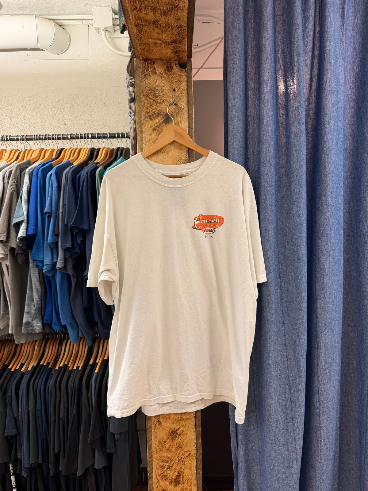 Vintage a&w graphic t-shirt - XL