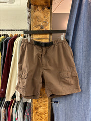 Vintage Windriver Brown Light Nylon Shorts - 38