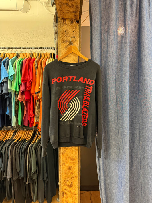 Vintage Portland trailblazers graphic sweatshirt - L