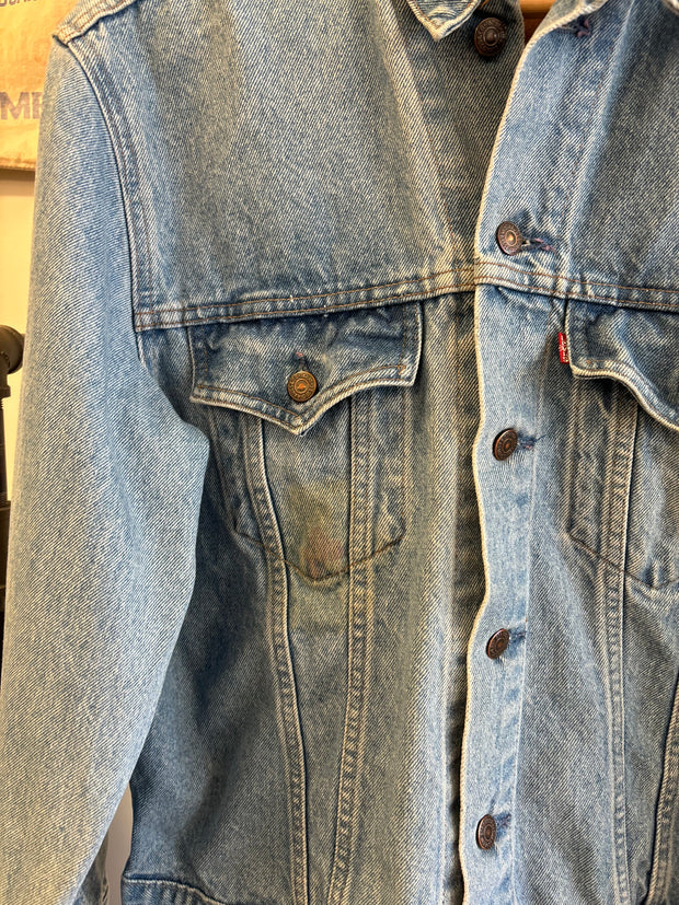 Vintage Levi’s Light Washed Blue Denim Jacket - S