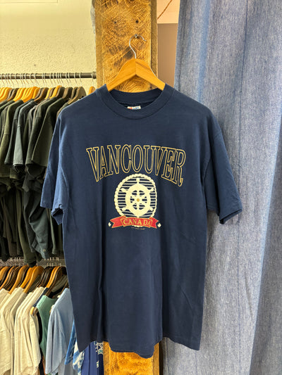 Vintage Vancouver Navy T-Shirt - L