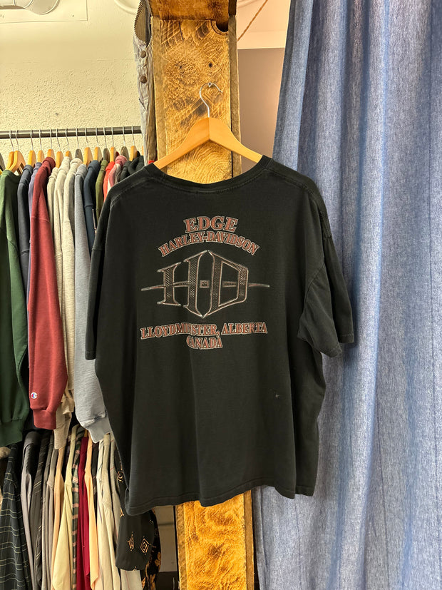 Vintage Harley Davidson “So many roads, so little time” Black T-Shirt - XL