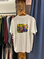 Vintage YTV Crew “Bust Out Tour” White T-Shirt - XL