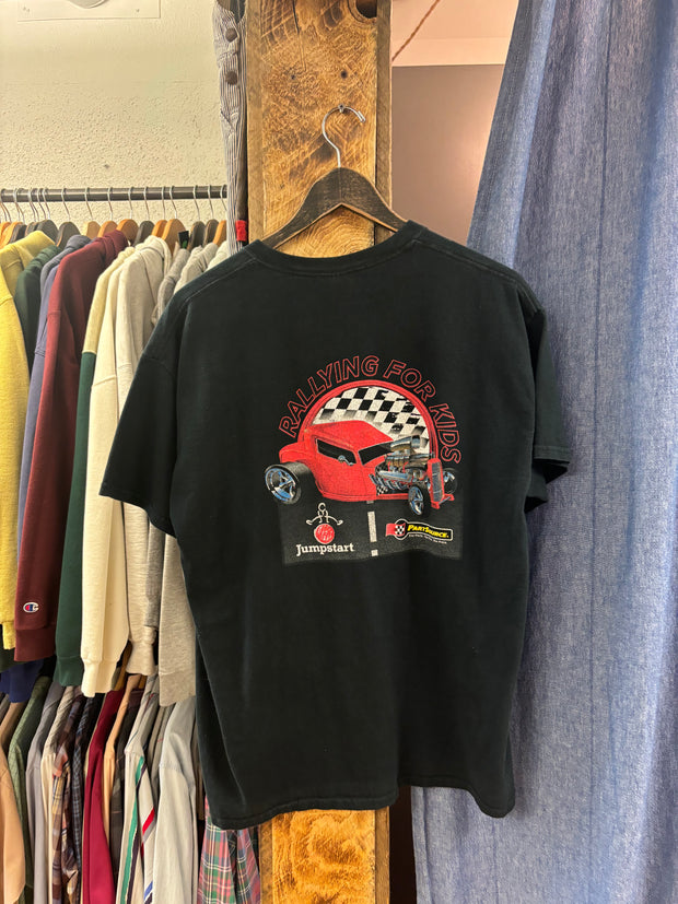 Vintage Part Source Black T-Shirt - L