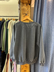 Windriver Washed Blue Crewneck - L