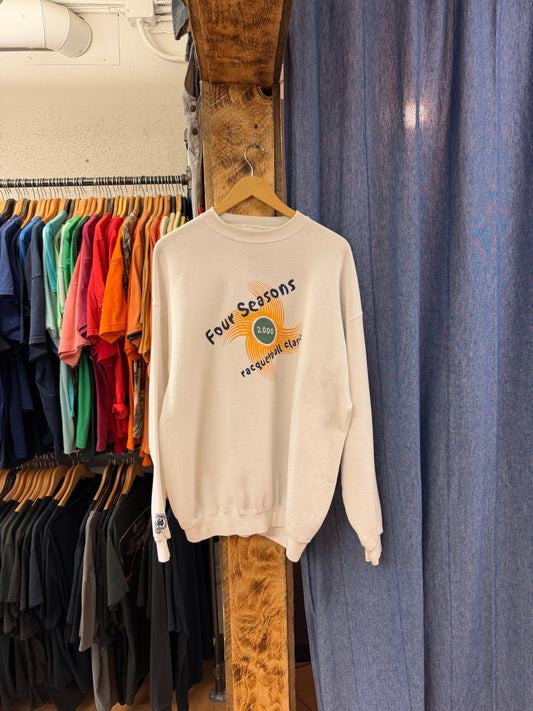 Vintage four seasons graphic sweatshirt - XL