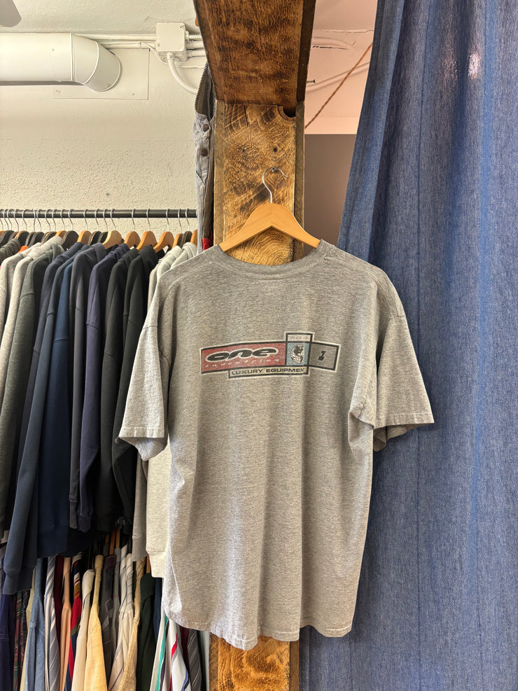 Vintage One Industries Grey T-Shirt - L