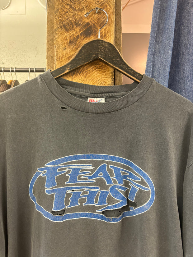 Vintage Macewan “Fear This” Faded Black T-shirt - XL