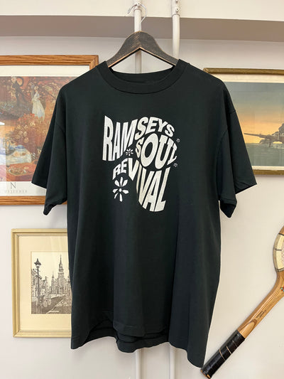 Vintage Ramseys Soul Revival Black T-shirt - XL
