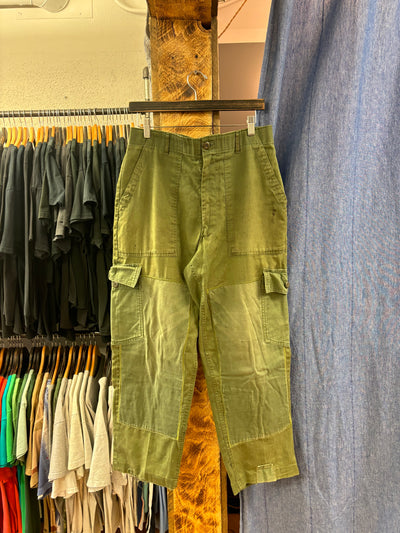 Vintage Military Green Pants - 32