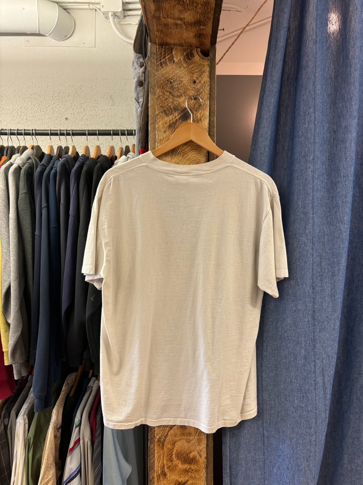 Vintage Alaska White T-Shirt - L