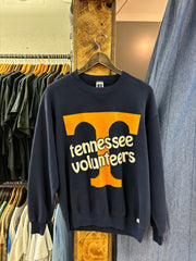 Vintage Tennessee Volunteers Russell Navy Crewneck - XL