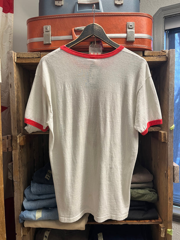 Vintage PS Red Ringer T-shirt - L