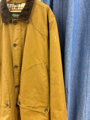 Vintage Eddie Bauer Tan Chore Jacket - XXL