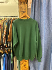 Vintage Russell Blank Green Crewneck - XL