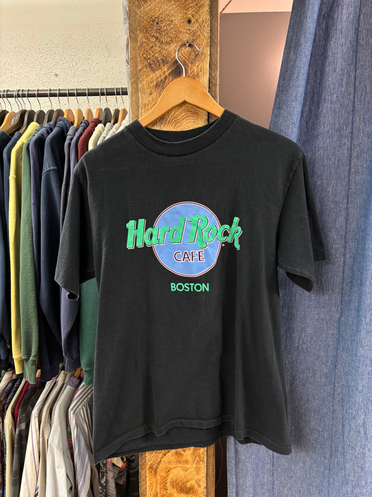 Vintage Hard Rock Cafe Boston Black T-shirt - L