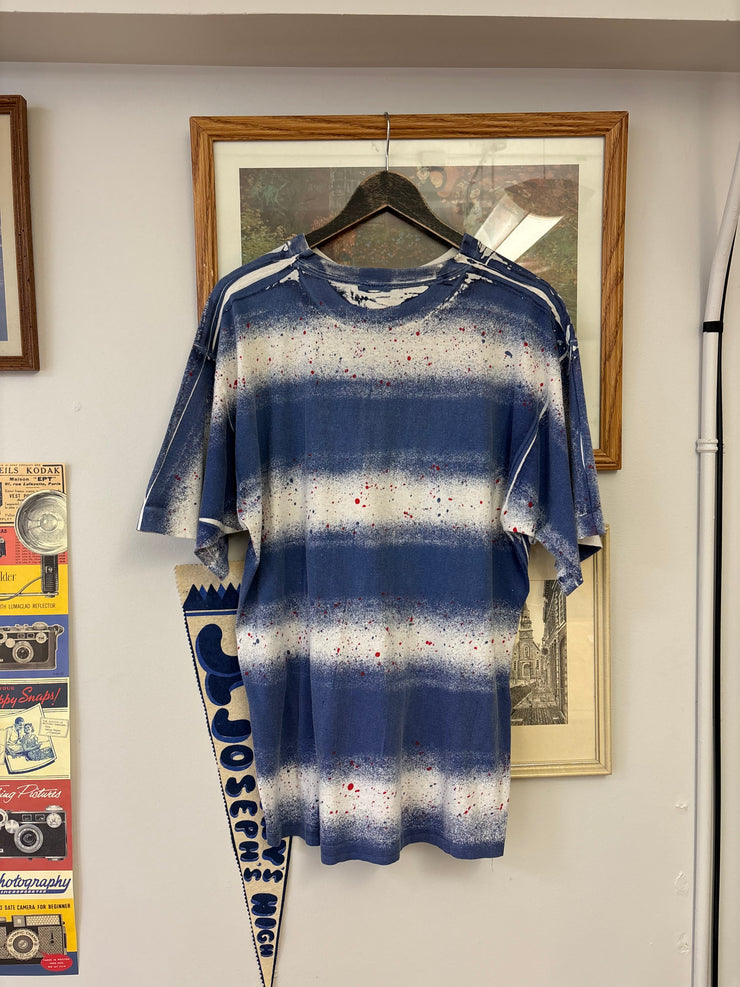 Vintage Sun Satton's Blue Tie-Dye T-shirt - XL