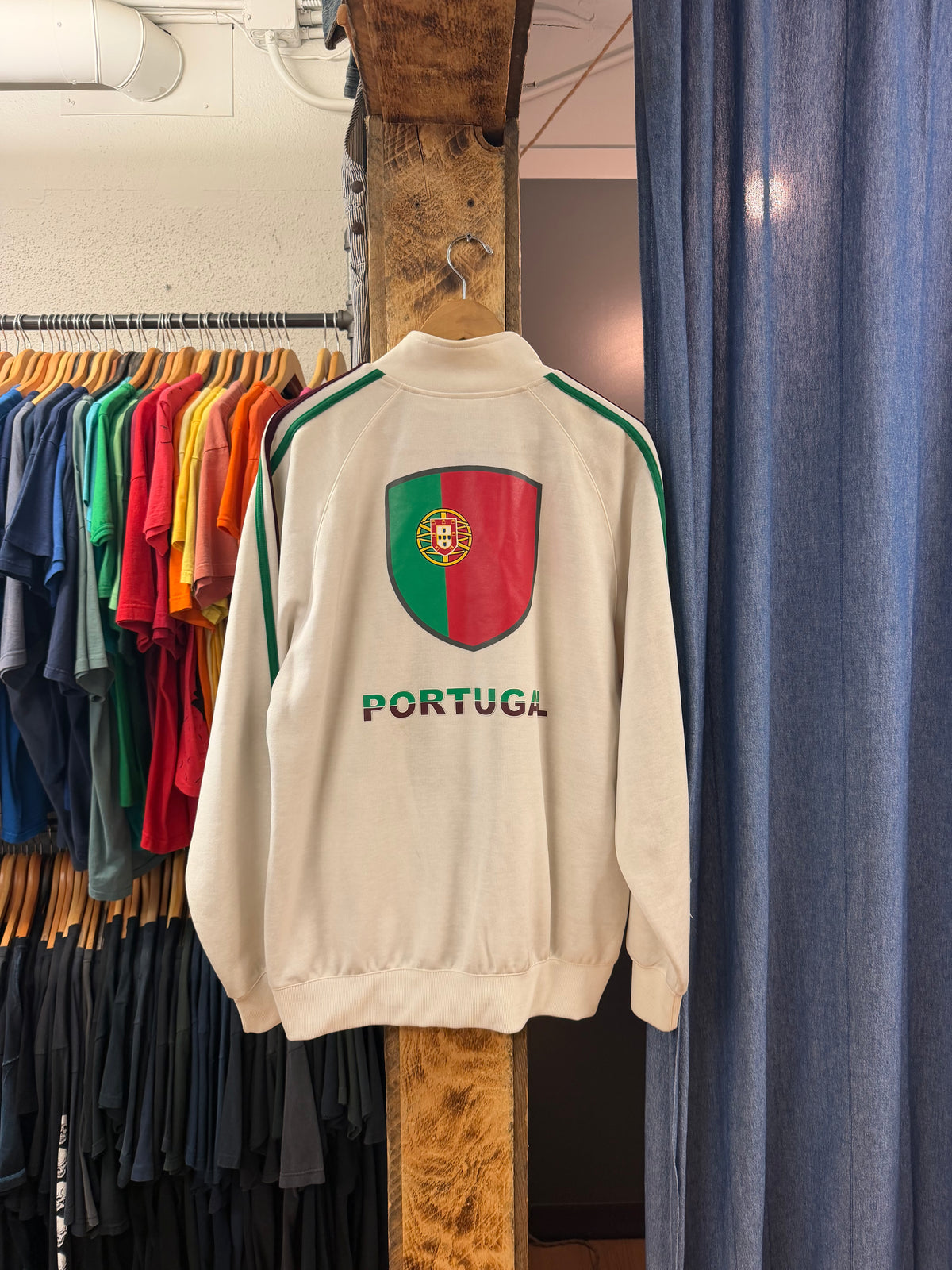Vintage Portugal zip up sweatshirt - M