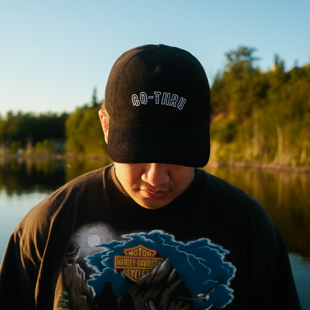 Gothruvintage Corduroy Black Hat