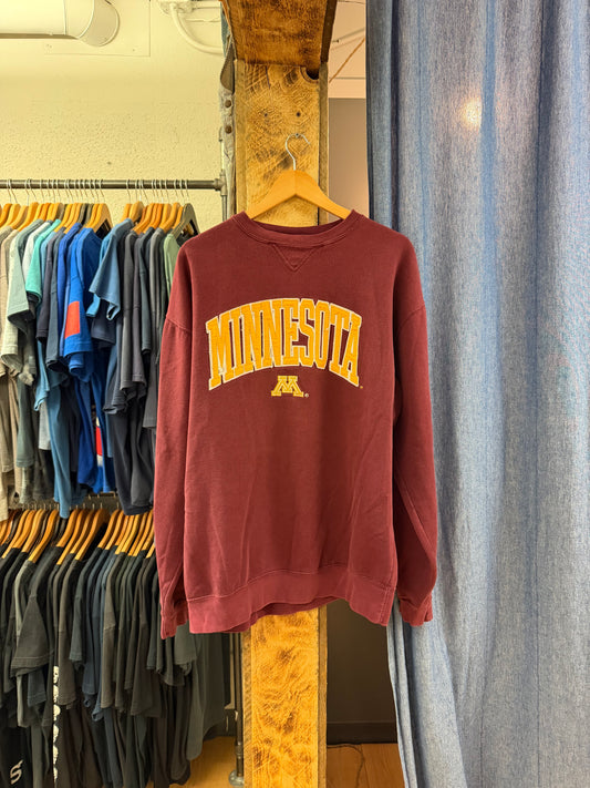 Vintage Minnesota graphic red sweatshirt - XL