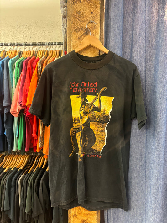Vintage John Michael Montgomery Black T-shirt - XL