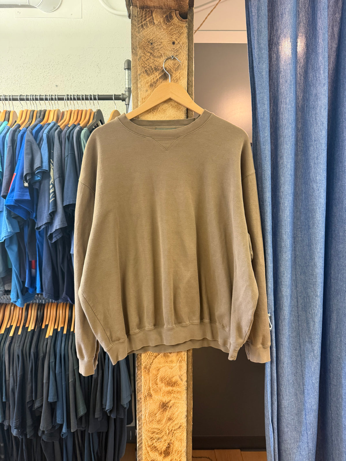 Vintage descente brown sweatshirt - XL