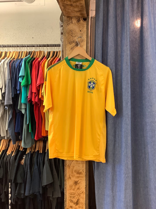 Brazil Yellow Soccer Jersey - XL