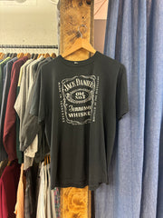 Vintage Jack Daniels Black T-Shirt - XL