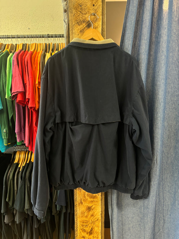 Vintage Moody’s New Holland Zip Up Navy Jacket - XXL