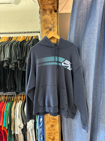 Vintage Nike Air Navy Hoodie - XL