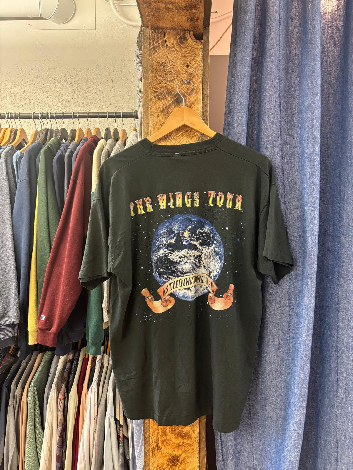 Vintage 1996 Mark Chesnutt Black T-shirt - XL