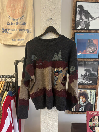 Vintage Arnold Palmer "Golf" Knit Sweater - M