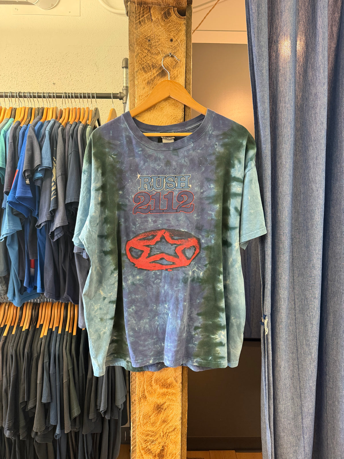 Vintage rush 2112 graphic t-shirt - XL