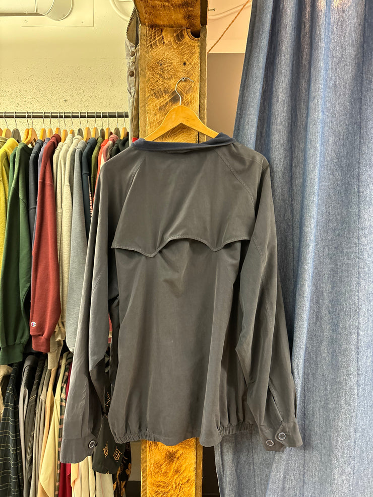 Vintage Carrington Light Blue Zip Up Jacket - XXL