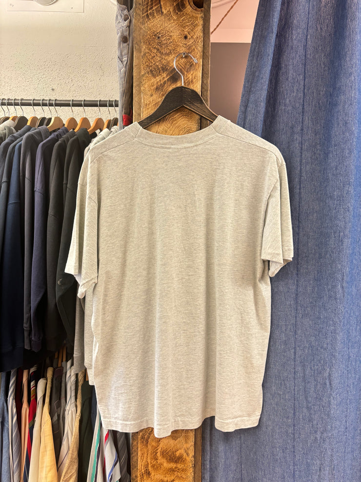 Vintage 1994 Native Canadians Nature Light Grey T-Shirt - XL
