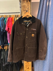 Vintage Carhartt Chore Brown Jacket - XL
