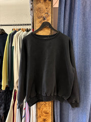 Windriver Faded Black Crewneck - L