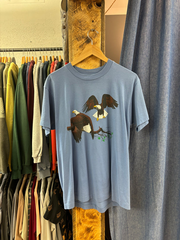 Vintage Eagle Blue T-Shirt - L