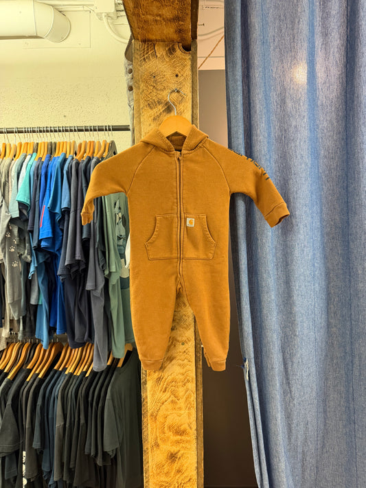 Vintage kids Carhartt brown onesie - 9M