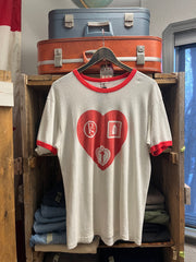 Vintage PS Red Ringer T-shirt - L