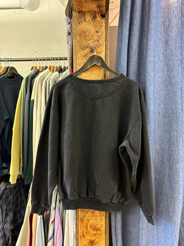 Windriver Faded Black Crewneck - L