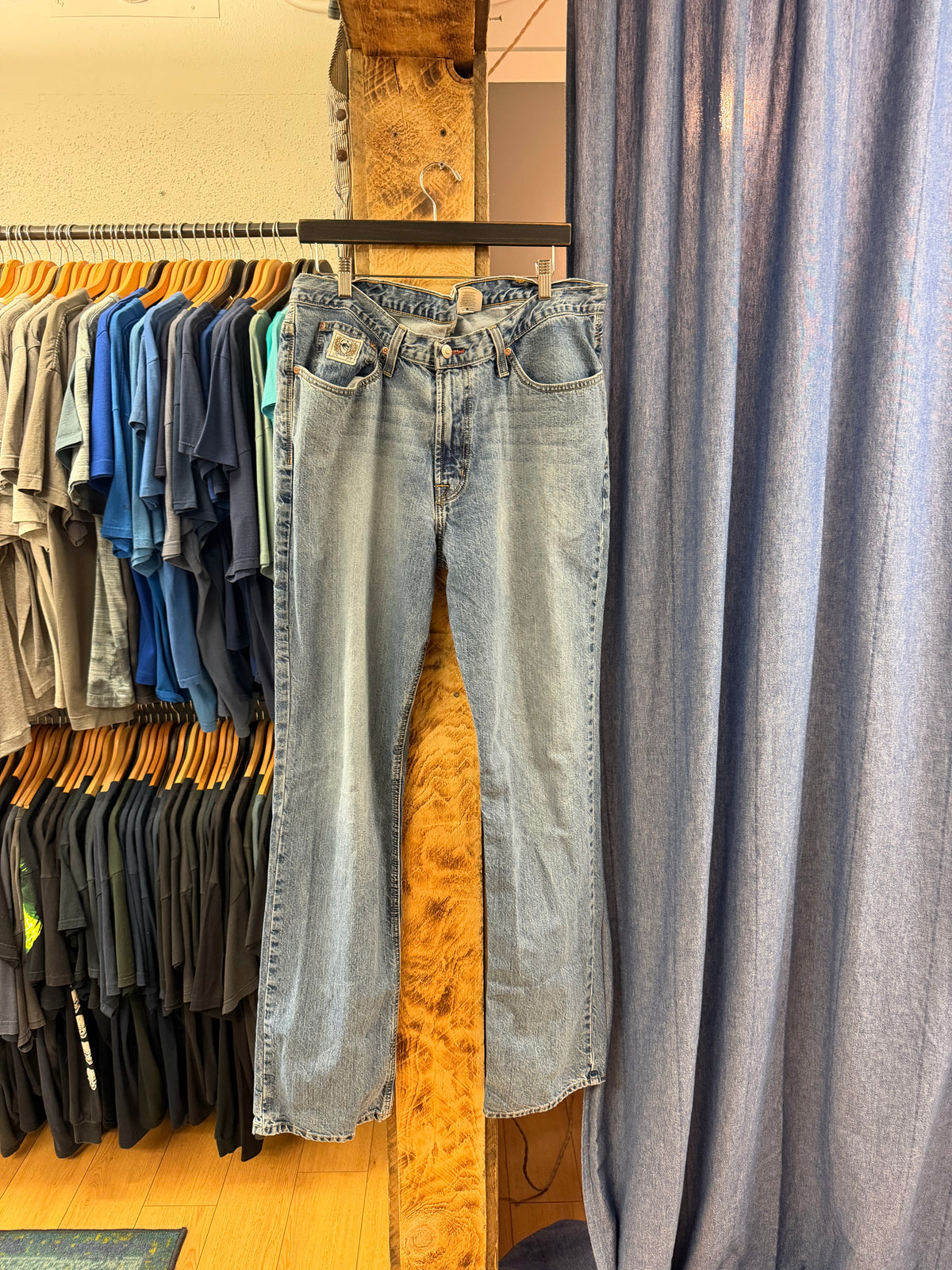 Vintage cinch blue jeans - 38
