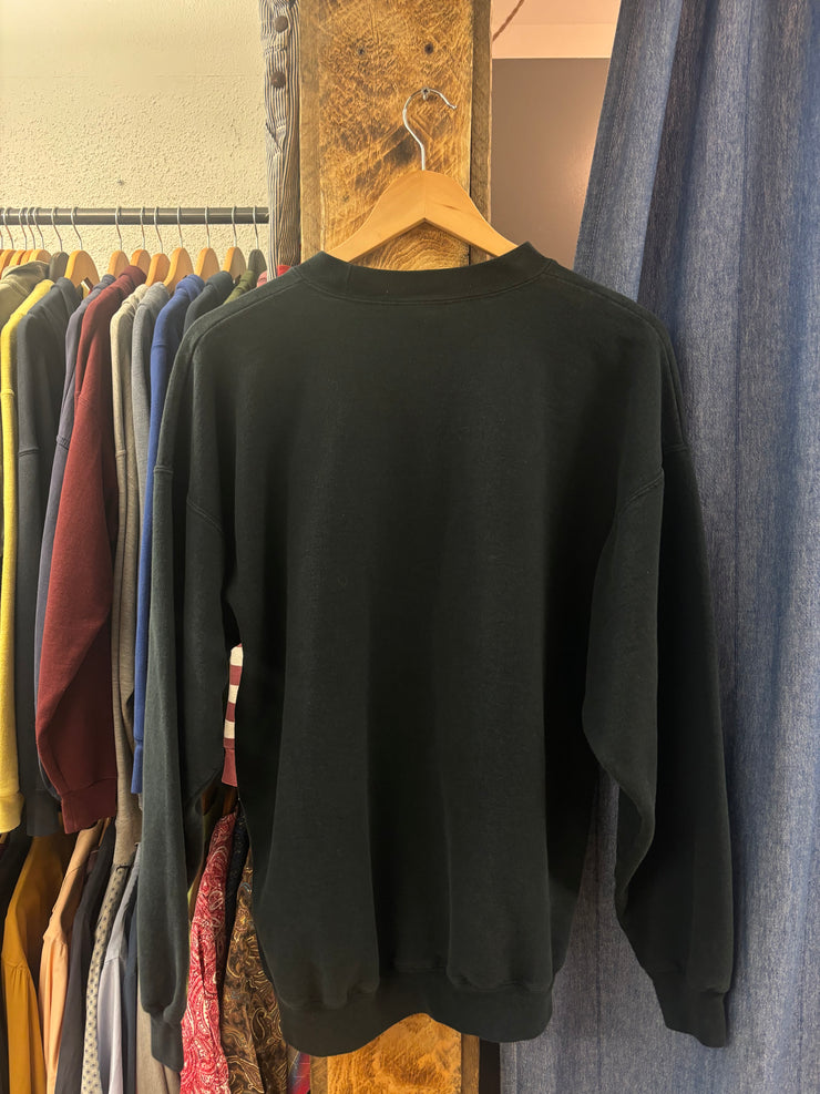 Vintage Coca Cola Black Crewneck - XL