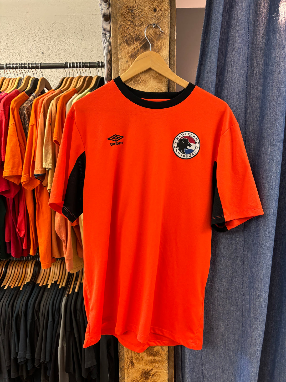 Nederland Orange Soccer Jersey - L