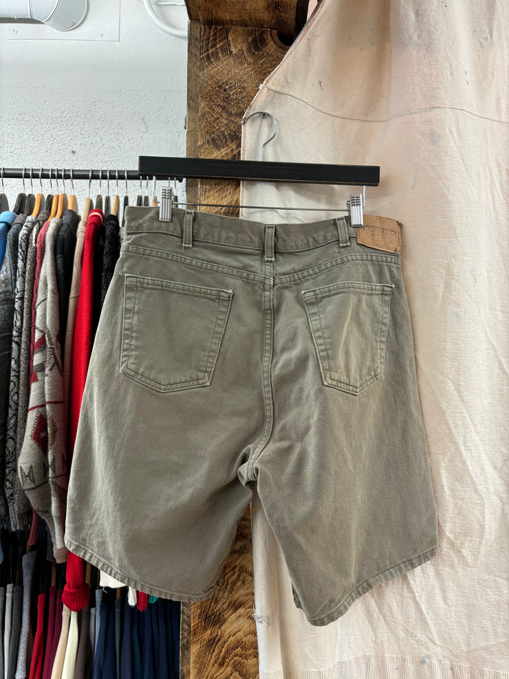 Vintage Kirkland Olive Green Jorts - 36